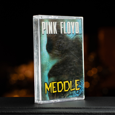 Колекційна вінтажна аудіокасета Pink Floyd – Meddle