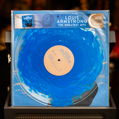 Vinyl record Louis Armstrong – The Greatest Hits - Limited Color Edition Blue