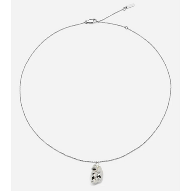 "Snufkin" silver-plated steel pendant by Skultuna
