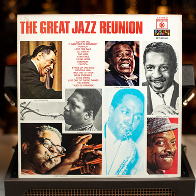 Set of two vinyl records Various – The Great Jazz Reunion 