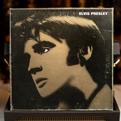 Винтажный набор из трех виниловых пластинок Elvis Presley – Elvis Presley (1977)