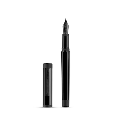 Ручка-перо "Zero Black" зі смоли та нержавіючої сталі від Montegrappa