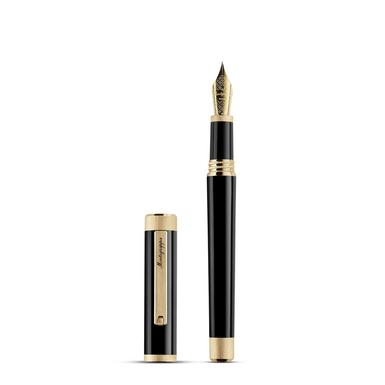 Ручка-перо "Zero Golden" зі смоли та нержавіючої сталі від Montegrappa