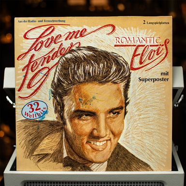 Вінілова платівка Elvis Presley – Love Me Tender (Romantic Elvis) (1987)