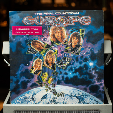  Вінілова платівка Europe – The Final Countdown з легендарним хітом «The Final Countdown» (1986)
