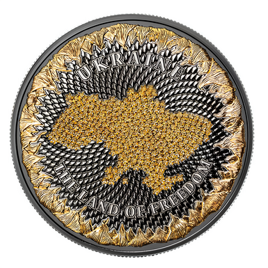 Silver coin "Ukraine – Land of Freedom", 1000 Satoshi, 2026