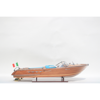 Motor yacht model "RIVA AQUARAMA WOOD FINISHED" (50 cm) by Anchor Power