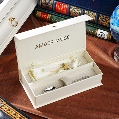 Ложка зі срібла та золота "Tenderly" від Amber Muse