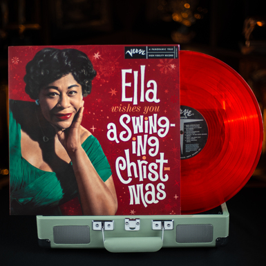 Limited edition vinyl: Ella Fitzgerald — Ella Wishes You a Swinging Christmas (Red Vinyl), new edition (2023)