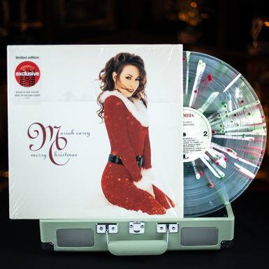 Mariah Carey — Merry Christmas (Limited Edition Clear Vinyl with White, Red, and Green Splatter) (2015)