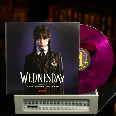 Limited Edition Vinyl Wednesday – Music by Danny Elfman & Chris Bacon (Purple & Black Colored Vinyl, 2LP) (New Edition)