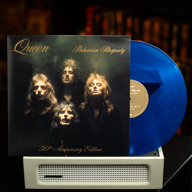 Limited edition Queen vinyl – Bohemian Rhapsody (50th Anniversary Edition, Blue Vinyl) (new release)