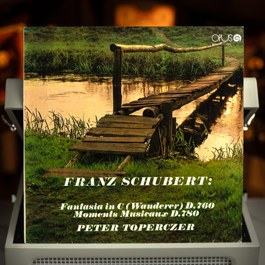 Vinyl record Franz Schubert - Fantasia In C (Wanderer) D.760 / Moments Musicaux D.780 (1979)