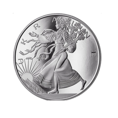 Silver coin "Liberty of Ukraine"