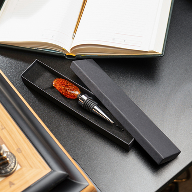 Wine stopper "Velvet Amber"