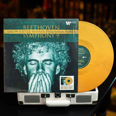 Набір з двох вінілових платівок Simon Rattle, Wiener Philharmoniker – Beethoven – Symphony 9 (red gold vinyl) (нове видання)