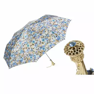 Pasotti парасолька «Blue Flowers»