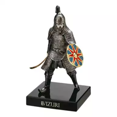 Скульптура «Воин золотой орды со щитом» от Vizuri