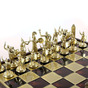 бронзовые шахматные фигуры 