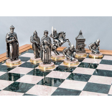 шахматы из бронзы