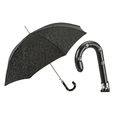 Umbrella "Black camouflage" from Pasotti general view and handle.jpg