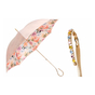 Women's umbrella "Pink jewelry" from Pasotti general view and handle.jpg