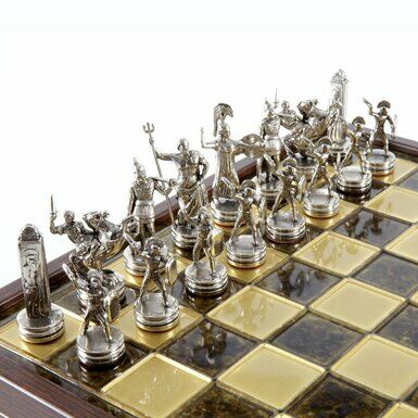 темные шахматные фигуры Греческая мифология