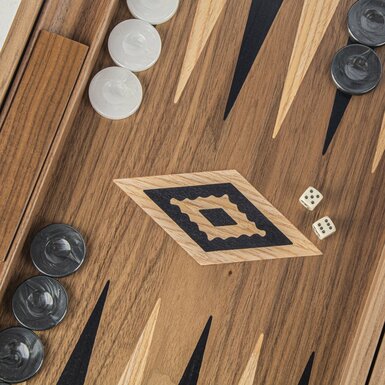 Handmade backgammon from Manopoulos - buy in online