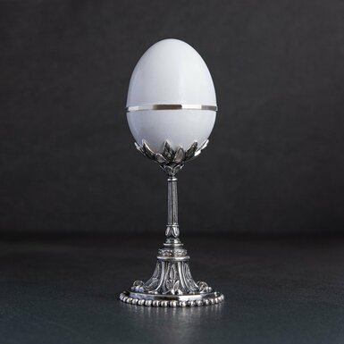 Buy an egg made of silver