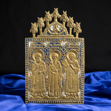 Купить икону трёх святителей