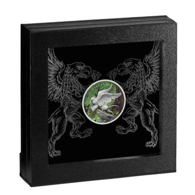 монета в футляре