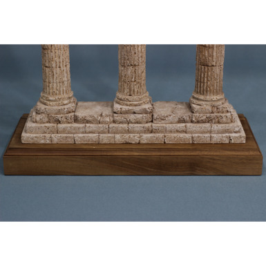 Cork oak temple model