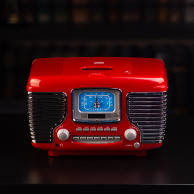 Радиоприёмник красный "Corsair" с Bluetooth от CROSLEY.JPG