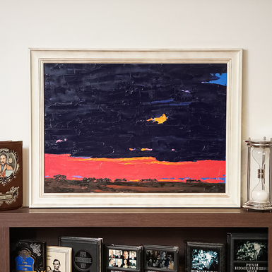 Раритетна картина Корякіна В.Ю. серія "Світ неба Кальвадос", 2014 р.