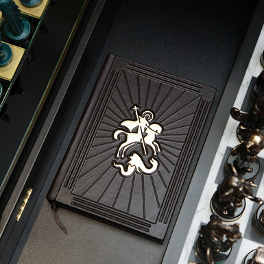 планировщик с крафтовой обложкой