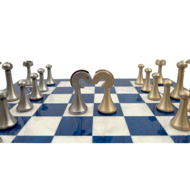шахматы из никеля и цинка