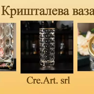 Хрустальная ваза от Cre Art