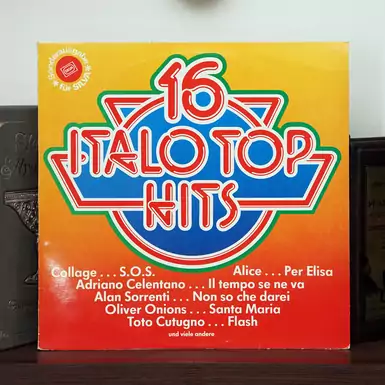 Виниловая пластинка - 16 Italo Top Hits