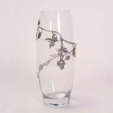 ваза grape из олова и стекла
