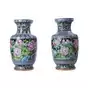 Китайские парные вазы "Birds and flowers" конца 20 столетия, 52*26 см