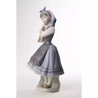 unique handmade porcelain figurine