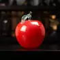 Buy a glass figurine of an apple