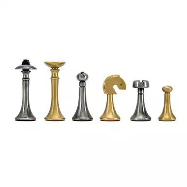 шахматные фигуры из латуни и цинка