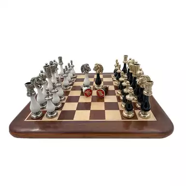 купить шахматы с фигурами из латуни и никеля в украине