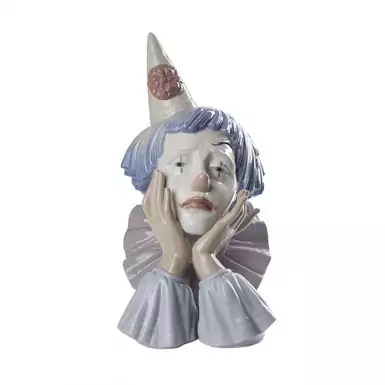 buy a porcelain bust of a clown