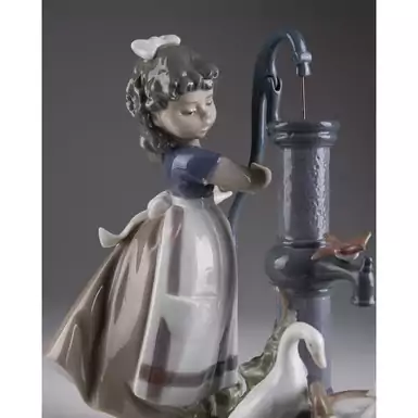 vintage porcelain figurine as a gift