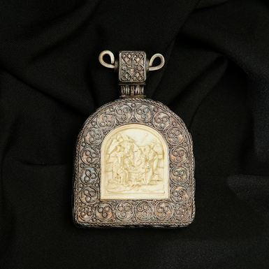 Silver copy of a 16th century panagia, last quarter of the 20th century