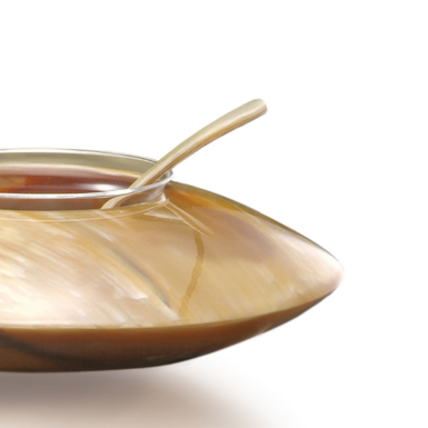 caviar bowl with spoon