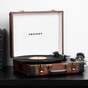 Виниловый проигрыватель "Executive Portable Turntable with Bluetooth In/Out Brown" от Crosley