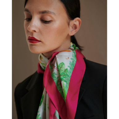 шелковый платок от украинского бренда